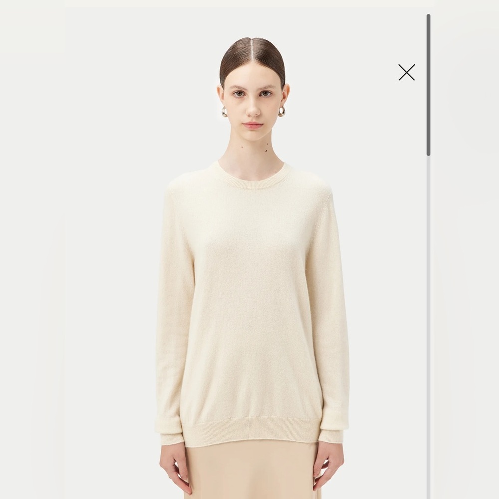 Gobi Cashmere Essential Crewneck Sweater NWT